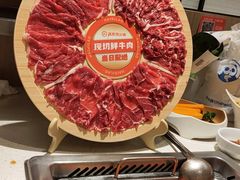 甄选鲜切牛拼盘-海底捞火锅(巴黎春天浦建店)