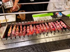 羊肉串-長壹旋转烤吧 农家鸡火锅