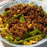 在家搞点东西778青椒炒肉丝技巧