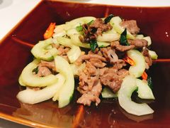 鲜薄荷土黄瓜炒鸽脯-芙蓉堂(武汉天地店)