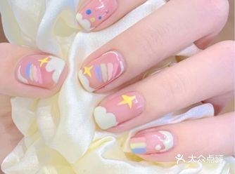 元气爆满的美甲最适合夏日了