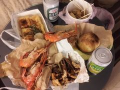 炸臭豆腐-六合夜市
