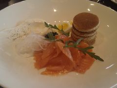 前菜烟熏三文鱼-杭州西子湖四季酒店-WL BISTRO西湖餐厅(灵隐路店)