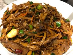 三层肉炒建瓯笋芽-四道菜·福建菜馆(新街口金鹰店)