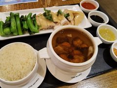 海南鸡饭-彩蝶谷美食廊·粤式经典南番顺·铁板烧烤泰风味(广州长隆酒店)