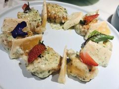 樱花虾芝士南瓜-蜜桃花开·中西融合菜E&W(南长街店)