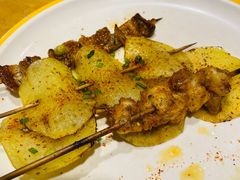 -龚海宝· 烧烤· 羊肉原切挂糊更好吃(庄市店)