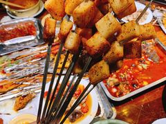 烤鱼豆腐-马路牙子地桌烤肉(工体店)