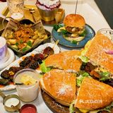 12寸超大汉堡🍔几个你才能吃完❓❗️