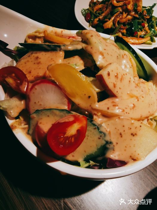 胖哥俩肉蟹煲(悦荟广场店)蔬菜沙拉图片