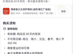 -西塔老太太泥炉烤肉(湖东领汇广场店)
