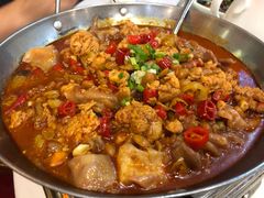 干锅鱼杂-翠清酒家(万丰路店)