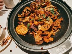 干锅牛蛙-渝蛙馆(新百店)