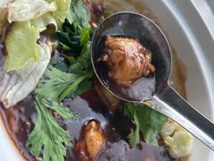 麻油姜丝鸡翅-明辉田鸡粥