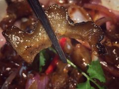 黑椒海参蹄筋-上关雪東北菜(中房金谊店)