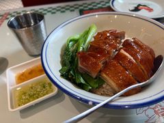 烧鸭豉油鸡双拼饭-香港新曜记茶餐厅(星耀城店)