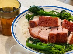 烧腩肉饭-香港新发烧腊茶餐厅(书城店)