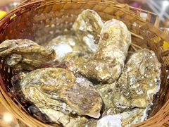 高压锅竹笼蒸蚝-蚝堡海鲜·威海菜·海肠捞饭·烧烤·亚洲吃蚝公司(幸福门店)