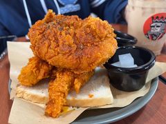 香辣嫩鸡柳-魏斯理汉堡(西安沣东吾悦店)