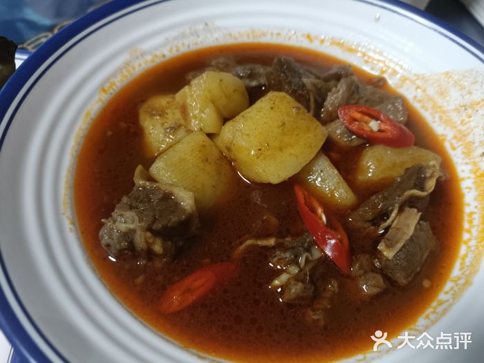 美华印尼咖啡餐厅(华林店)巴东牛肉图片