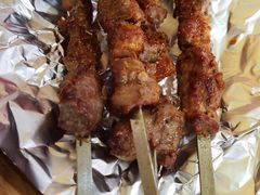 铁签串红柳串牛心管-新疆巴州金丝特餐厅(大钟寺店)