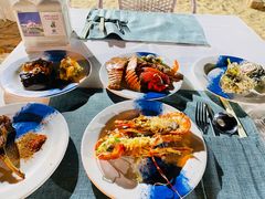 -亚龙湾希尔顿自助餐厅·海鲜·烧烤·沙滩BBQ·现场乐队