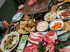 -明洞阿姨·韩式酱蟹烤肉·创意料理(三元桥店)