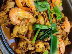 -蜀八婆鲍鱼鸡煲虾(宝安坪洲店)