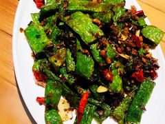 干煸芸豆-茅庐毛血旺(烟台大悦城店)
