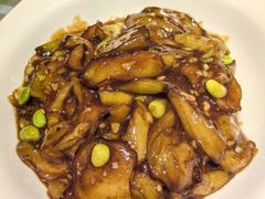毛豆烧茄子-玉桥餐厅(天坛店)