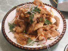 锅包肉-华盛园卷子王农家菜水库鱼
