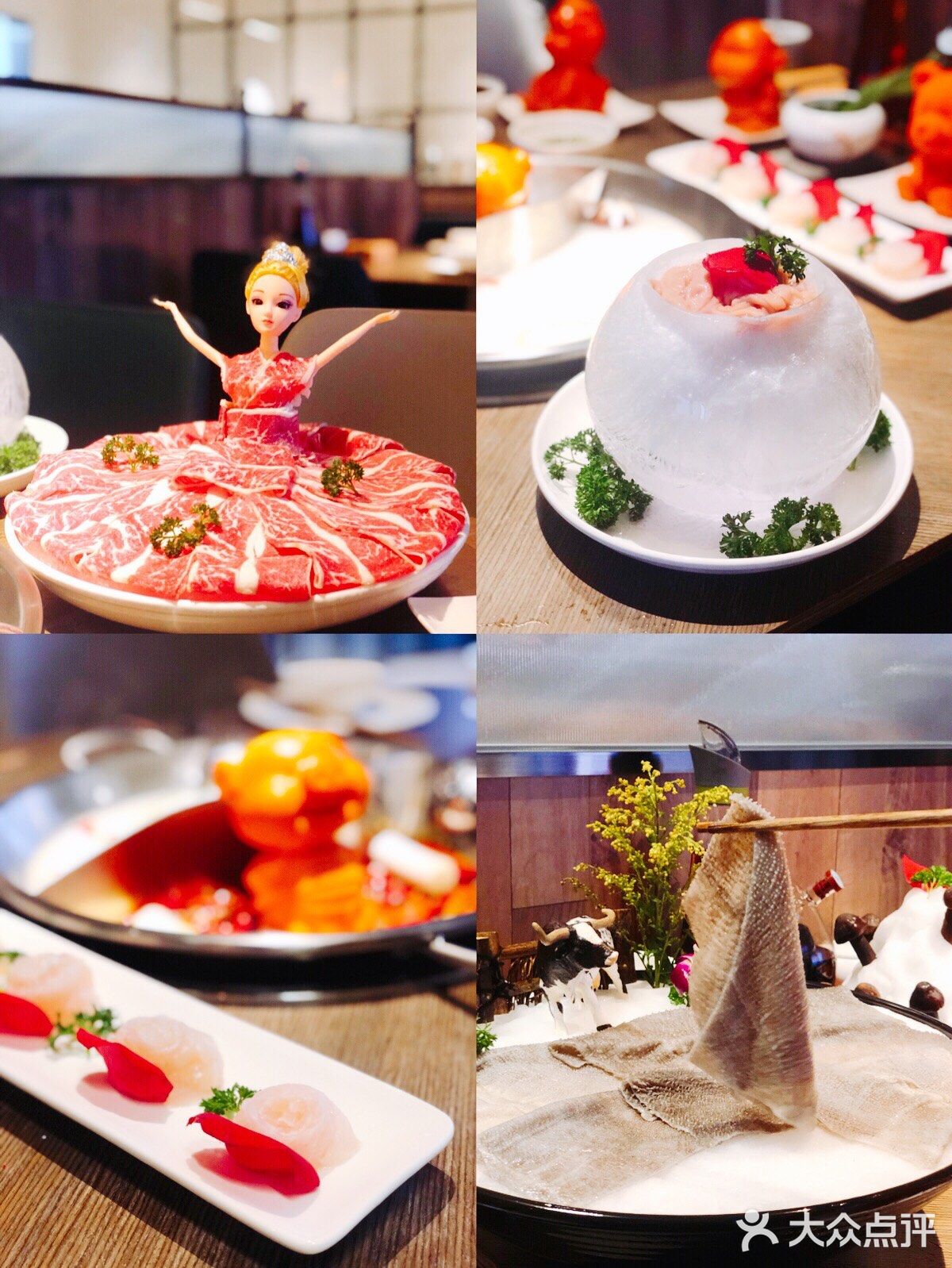 吹爆灯的重庆火锅店！味道超级巴适哦～