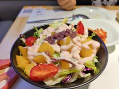 芒果酸奶沙拉-猪啊牛呀羊啊铜盘烤肉(正大广场店)