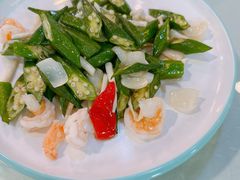 鲜虾秋葵炒百合-登瀛楼饭庄(海河旗舰店)
