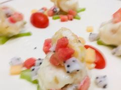 鲜果沙拉大虾丸子-顺德渔村·岭南一号