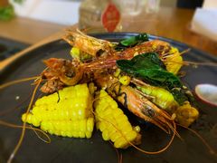 惹味胡椒虾配烤玉米-CHILLAX轻乐时(侨建·Hi City店)