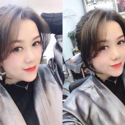 -韩鑫烫染接发·收长头发