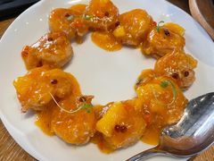 橙味蟹粉脆皮虾球-宁波柏悦酒店·钱湖渔港