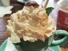 季节限定栗子拿铁-MIKAKU(万达广场上海宝山店)