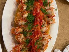 蒜蓉蒸开边九节虾-揭阳钟记小食(福田新村店)