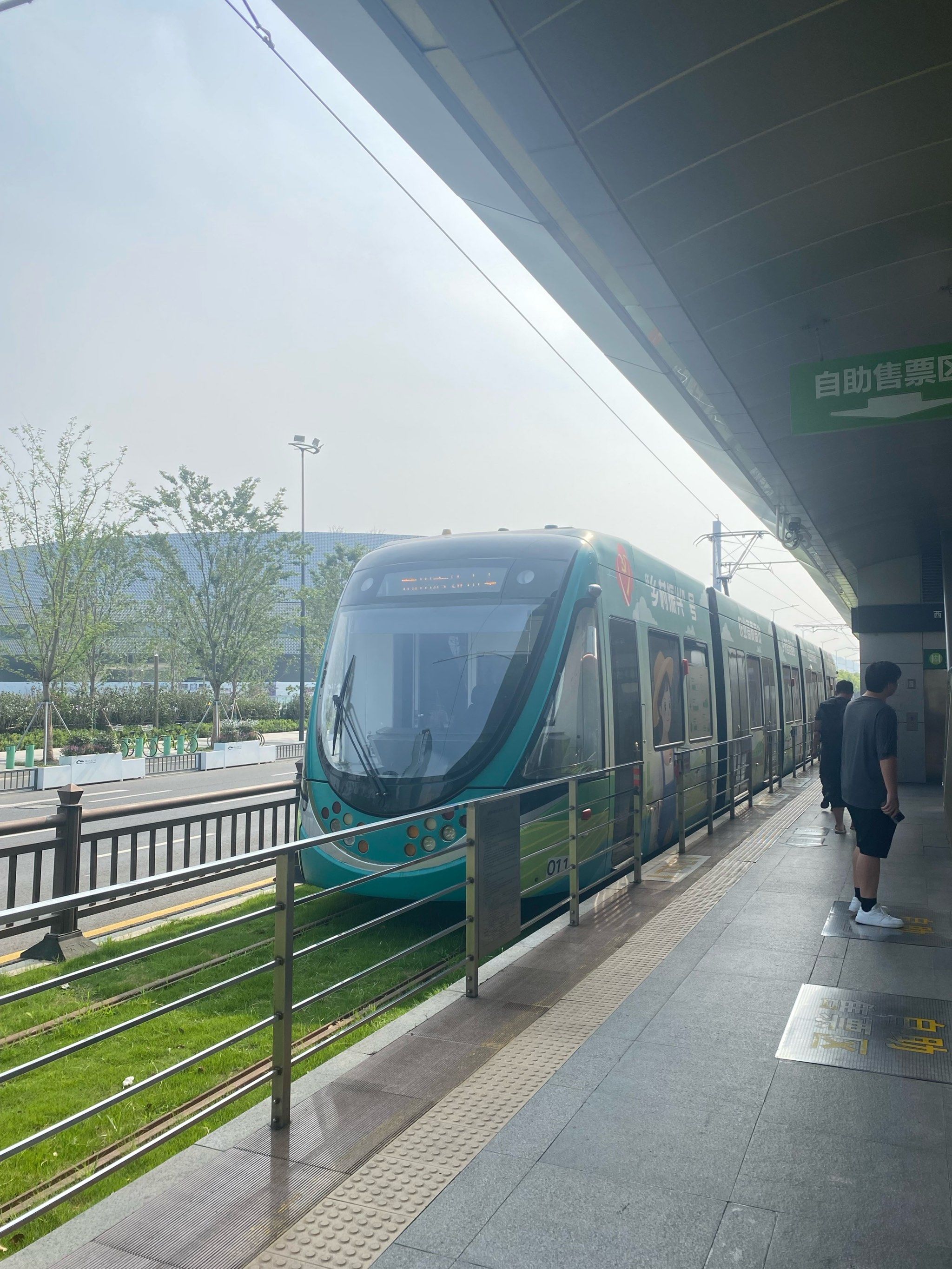 乘坐苏州高新有轨电车1号线🚞