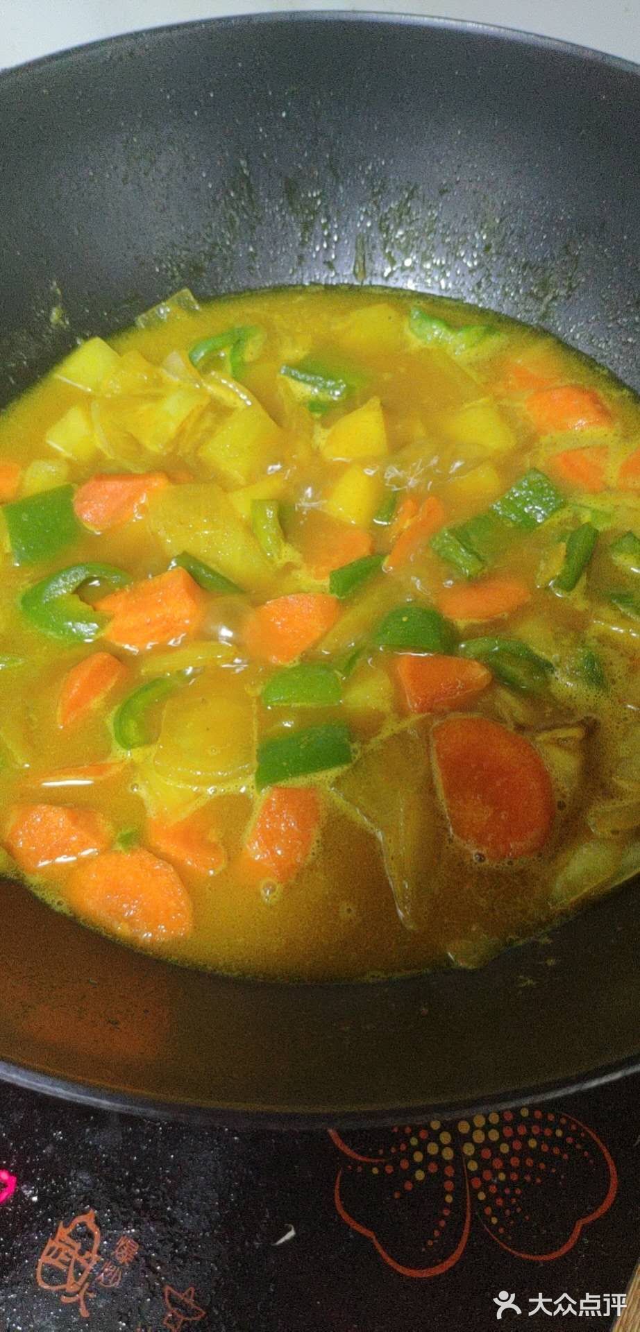 炸鸡咖喱土豆