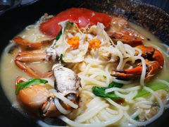膏蟹汤面-十面欢腾·海鲜面·台式Bistro(长乐路店)