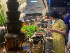 自助取餐区-梨花自助烤肉(天河城店)