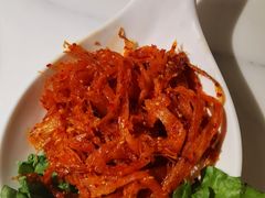 拌明太鱼丝-七八冷面·延边朝鲜族美食(圣熙八号店)