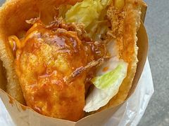 -小红车炸蛋葱油饼