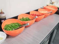 自助调料区-韩塬山中水韩城涮羊肉