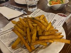 梅粉红薯条-1886德国汽车餐厅(外滩十六铺码头店)