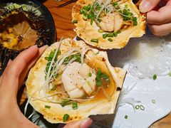 炭烤鲜活大扇贝-炉胜·炉端烧·居酒屋