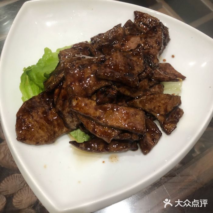 壶园美食·淮扬菜(东圈门店)酱爆猪肝图片